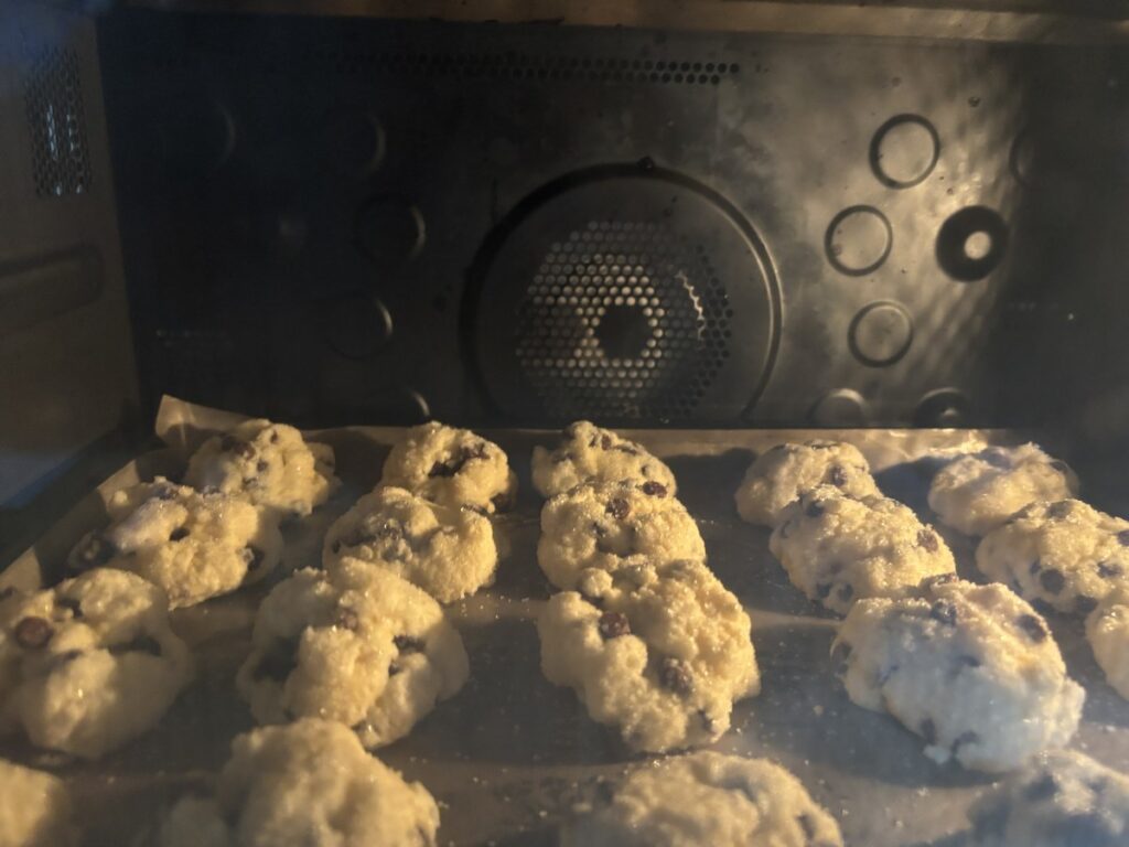 180℃で16〜18分焼く